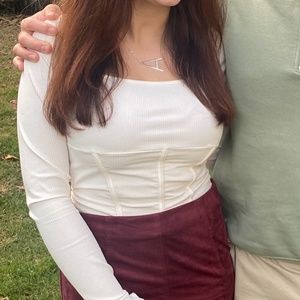 Cream Blouse